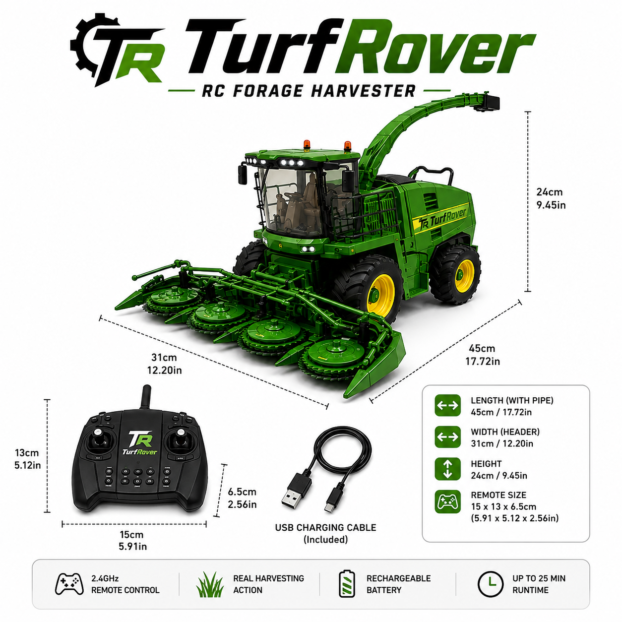 TurfRover - Forage H720