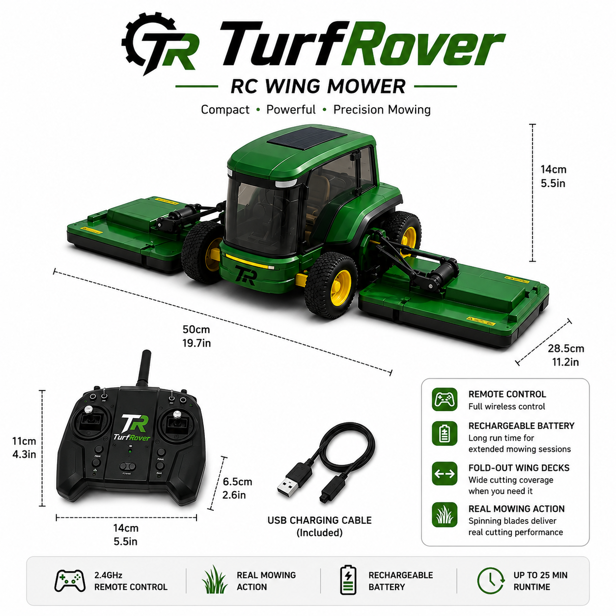 TurfRover - GX620 TwinDeck